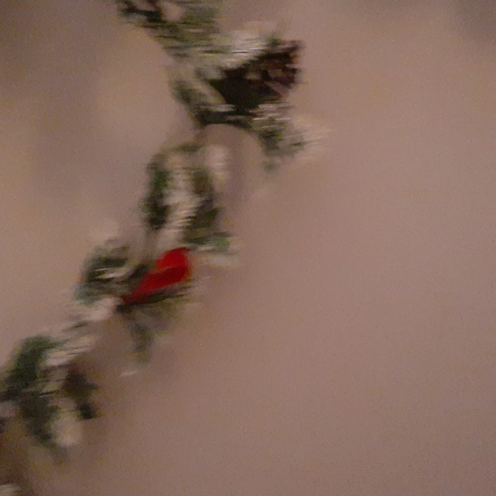 Decorative Garland 9 ft. long. Hanging holiday decor.